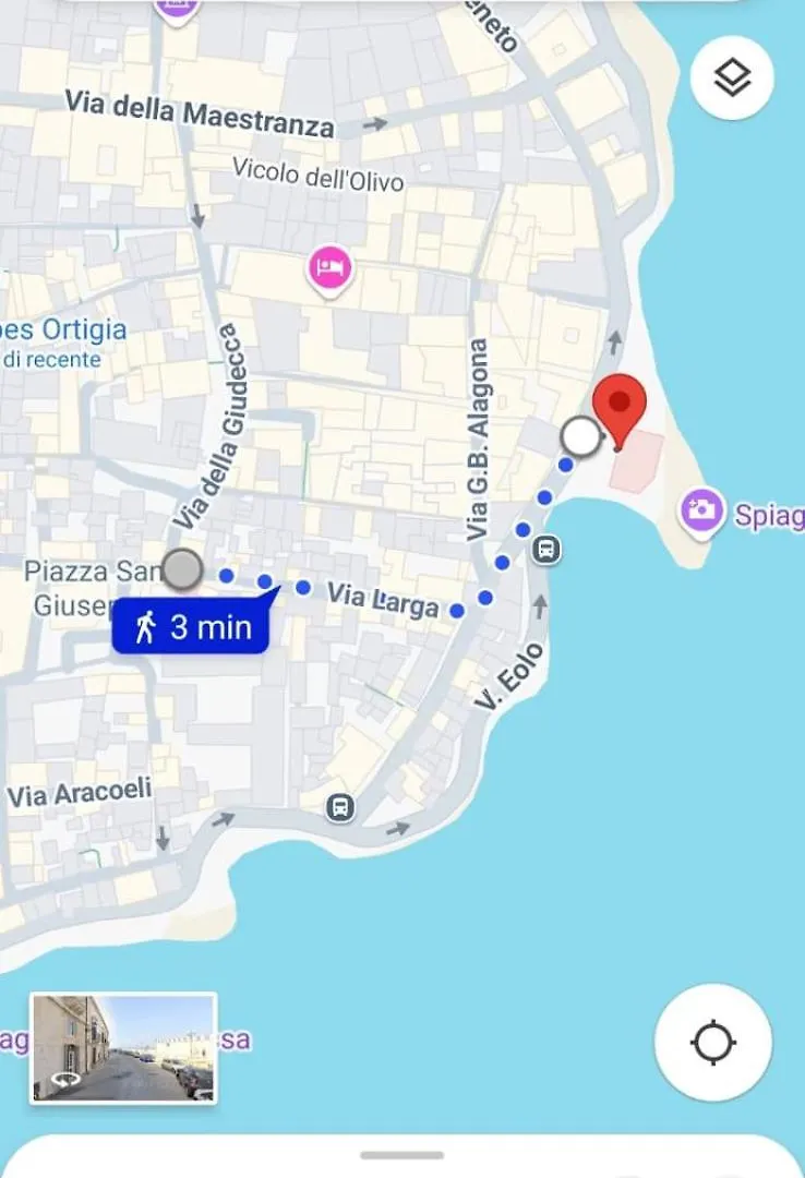 La Casetta Dei Paceri Syrakuzy Apartament